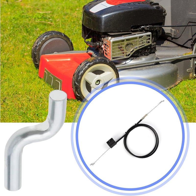 ECSiNG 5Pcs Z Cable End Cap Replacement Universal Throttle Cables Lawnmower Cable End Dog Leg Universal Cable Wire Stop Mower Accessories - Image 4